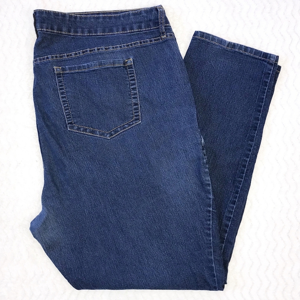 Torrid High Rise Dark Wash Skinny Jeans - 22S - Short